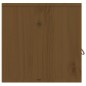 vidaXL Wandschränke 2 Stk. Honigbraun 80x30x30 cm Massivholz Kiefer vidaXL Wandschränke 2 Stk. Honigbraun 80x30x30 cm Massivholz Kiefer