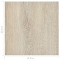 vidaXL PVC-Fliesen Selbstklebend 55 Stk. 5,11 m² Beige vidaXL PVC-Fliesen Selbstklebend 55 Stk. 5,11 m² Beige