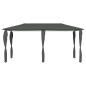 vidaXL Pavillon mit Pfostenabdeckungen 3x6x2,6 m Anthrazit 160 g/m² vidaXL Pavillon mit Pfostenabdeckungen 3x6x2,6 m Anthrazit 160 g/m²