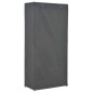 Kleiderschrank Grau 79 x 40 x 170 cm Stoff Kleiderschrank Grau 79 x 40 x 170 cm Stoff