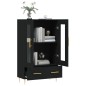 vidaXL Highboard Schwarz 69,5x31x115 cm Holzwerkstoff vidaXL Highboard Schwarz 69,5x31x115 cm Holzwerkstoff