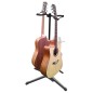 Verstellbare Doppelgitarrenständer Faltbare Instrument-Rack Verstellbare Doppelgitarrenständer Faltbare Instrument-Rack