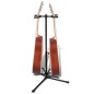 Verstellbare Doppelgitarrenständer Faltbare Instrument-Rack Verstellbare Doppelgitarrenständer Faltbare Instrument-Rack