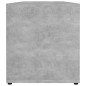 vidaXL TV-Schrank Betongrau 120x34x37 cm Holzwerkstoff vidaXL TV-Schrank Betongrau 120x34x37 cm Holzwerkstoff