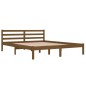 vidaXL Massivholzbett Kiefer 160x200 cm Honigbraun vidaXL Massivholzbett Kiefer 160x200 cm Honigbraun