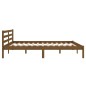 vidaXL Massivholzbett Kiefer 160x200 cm Honigbraun vidaXL Massivholzbett Kiefer 160x200 cm Honigbraun