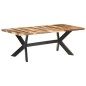 vidaXL Esstisch 200x100x75 cm Massivholz Honigfarben vidaXL Esstisch 200x100x75 cm Massivholz Honigfarben