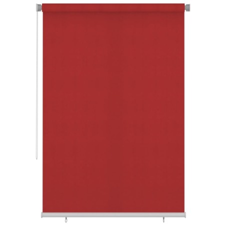 vidaXL Außenrollo 160x230 cm Rot HDPE
