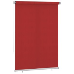 vidaXL Außenrollo 160x230 cm Rot HDPE