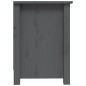 vidaXL TV-Schrank Grau 103x36,5x52 cm Massivholz Kiefer vidaXL TV-Schrank Grau 103x36,5x52 cm Massivholz Kiefer