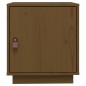 vidaXL Nachttisch Honigbraun 40x34x45 cm Massivholz Kiefer vidaXL Nachttisch Honigbraun 40x34x45 cm Massivholz Kiefer