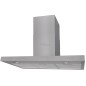 vidaXL Flachschirmhaube Edelstahl 900 mm vidaXL Flachschirmhaube Edelstahl 900 mm