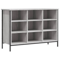 vidaXL Schuhregal Grau Sonoma 100x35x70 cm Holzwerkstoff