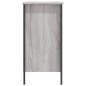 vidaXL Schuhregal Grau Sonoma 100x35x70 cm Holzwerkstoff vidaXL Schuhregal Grau Sonoma 100x35x70 cm Holzwerkstoff