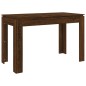 vidaXL Esstisch Braun Eichen-Optik 120x60x76 cm Holzwerkstoff vidaXL Esstisch Braun Eichen-Optik 120x60x76 cm Holzwerkstoff