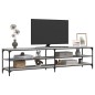 vidaXL TV-Schrank Grau Sonoma 200x30x50 cm Holzwerkstoff und Metall vidaXL TV-Schrank Grau Sonoma 200x30x50 cm Holzwerkstoff und Metall