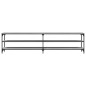 vidaXL TV-Schrank Grau Sonoma 200x30x50 cm Holzwerkstoff und Metall vidaXL TV-Schrank Grau Sonoma 200x30x50 cm Holzwerkstoff und Metall