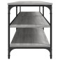 vidaXL TV-Schrank Grau Sonoma 200x30x50 cm Holzwerkstoff und Metall vidaXL TV-Schrank Grau Sonoma 200x30x50 cm Holzwerkstoff und Metall
