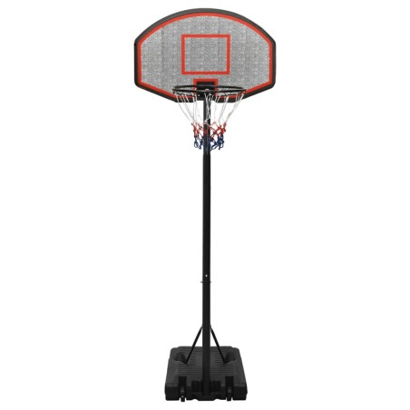vidaXL Basketballständer Schwarz 237-307 cm Polyethylen