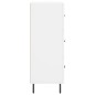 vidaXL Sideboard Weiß 69,5x34x90 cm Holzwerkstoff vidaXL Sideboard Weiß 69,5x34x90 cm Holzwerkstoff