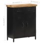 vidaXL Sideboard 60x30x76 cm Raues Mangoholz vidaXL Sideboard 60x30x76 cm Raues Mangoholz