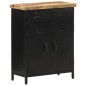 vidaXL Sideboard 60x30x76 cm Raues Mangoholz vidaXL Sideboard 60x30x76 cm Raues Mangoholz