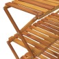 vidaXL Klappregal 3 Böden Braun 70x31x63 cm Massivholz Akazie vidaXL Klappregal 3 Böden Braun 70x31x63 cm Massivholz Akazie