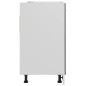 vidaXL Spülenunterschrank Betongrau 80x46x81,5 cm Holzwerkstoff vidaXL Spülenunterschrank Betongrau 80x46x81,5 cm Holzwerkstoff