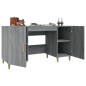 vidaXL Schreibtisch Grau Sonoma 140x50x75 cm Holzwerkstoff vidaXL Schreibtisch Grau Sonoma 140x50x75 cm Holzwerkstoff