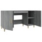 vidaXL Schreibtisch Grau Sonoma 140x50x75 cm Holzwerkstoff vidaXL Schreibtisch Grau Sonoma 140x50x75 cm Holzwerkstoff