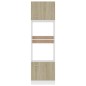 vidaXL Mikrowellenumbauschrank Sonoma-Eiche 60x57x207 cm Holzwerkstoff vidaXL Mikrowellenumbauschrank Sonoma-Eiche 60x57x207 cm Holzwerkstoff
