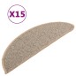 vidaXL Treppenmatten 15 Stk. Braun 56x17x3 cm vidaXL Treppenmatten 15 Stk. Braun 56x17x3 cm