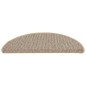 vidaXL Treppenmatten 15 Stk. Braun 56x17x3 cm vidaXL Treppenmatten 15 Stk. Braun 56x17x3 cm