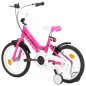 vidaXL Kinderfahrrad 16 Zoll Schwarz und Rosa vidaXL Kinderfahrrad 16 Zoll Schwarz und Rosa