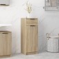 vidaXL Badschrank Sonoma-Eiche 32x34x90 cm Holzwerkstoff vidaXL Badschrank Sonoma-Eiche 32x34x90 cm Holzwerkstoff