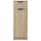 vidaXL Badschrank Sonoma-Eiche 32x34x90 cm Holzwerkstoff vidaXL Badschrank Sonoma-Eiche 32x34x90 cm Holzwerkstoff