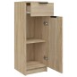 vidaXL Badschrank Sonoma-Eiche 32x34x90 cm Holzwerkstoff vidaXL Badschrank Sonoma-Eiche 32x34x90 cm Holzwerkstoff