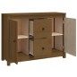 vidaXL Sideboard Honigbraun 100x35x74 cm Massivholz Kiefer vidaXL Sideboard Honigbraun 100x35x74 cm Massivholz Kiefer
