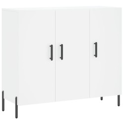 vidaXL Sideboard Weiß 90x34x80 cm Holzwerkstoff