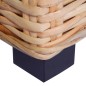 vidaXL Couchtisch Natürliches Rattan 45x45x30 cm vidaXL Couchtisch Natürliches Rattan 45x45x30 cm