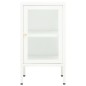 vidaXL Sideboard 38x35x70 cm Metall und Glas vidaXL Sideboard 38x35x70 cm Metall und Glas