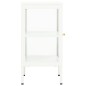 vidaXL Sideboard 38x35x70 cm Metall und Glas vidaXL Sideboard 38x35x70 cm Metall und Glas