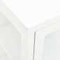 vidaXL Sideboard 38x35x70 cm Metall und Glas vidaXL Sideboard 38x35x70 cm Metall und Glas