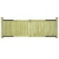 vidaXL Gartentore 2 Stk. 300 x 100 cm Imprägniertes Kiefernholz vidaXL Gartentore 2 Stk. 300 x 100 cm Imprägniertes Kiefernholz
