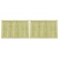 vidaXL Gartentore 2 Stk. 300 x 100 cm Imprägniertes Kiefernholz vidaXL Gartentore 2 Stk. 300 x 100 cm Imprägniertes Kiefernholz