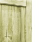 vidaXL Gartentore 2 Stk. 300 x 100 cm Imprägniertes Kiefernholz vidaXL Gartentore 2 Stk. 300 x 100 cm Imprägniertes Kiefernholz