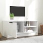 vidaXL TV-Schrank Hochglanz-Weiß 80x35x36,5 cm Holzwerkstoff vidaXL TV-Schrank Hochglanz-Weiß 80x35x36,5 cm Holzwerkstoff