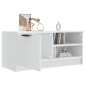 vidaXL TV-Schrank Hochglanz-Weiß 80x35x36,5 cm Holzwerkstoff vidaXL TV-Schrank Hochglanz-Weiß 80x35x36,5 cm Holzwerkstoff