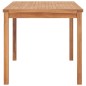 vidaXL Garten-Esstisch 140x80x77 cm Massivholz Teak vidaXL Garten-Esstisch 140x80x77 cm Massivholz Teak