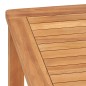 vidaXL Garten-Esstisch 140x80x77 cm Massivholz Teak vidaXL Garten-Esstisch 140x80x77 cm Massivholz Teak